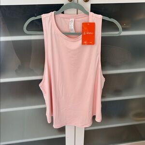 NWT Joyspels Light Pink Women's Tank Top L